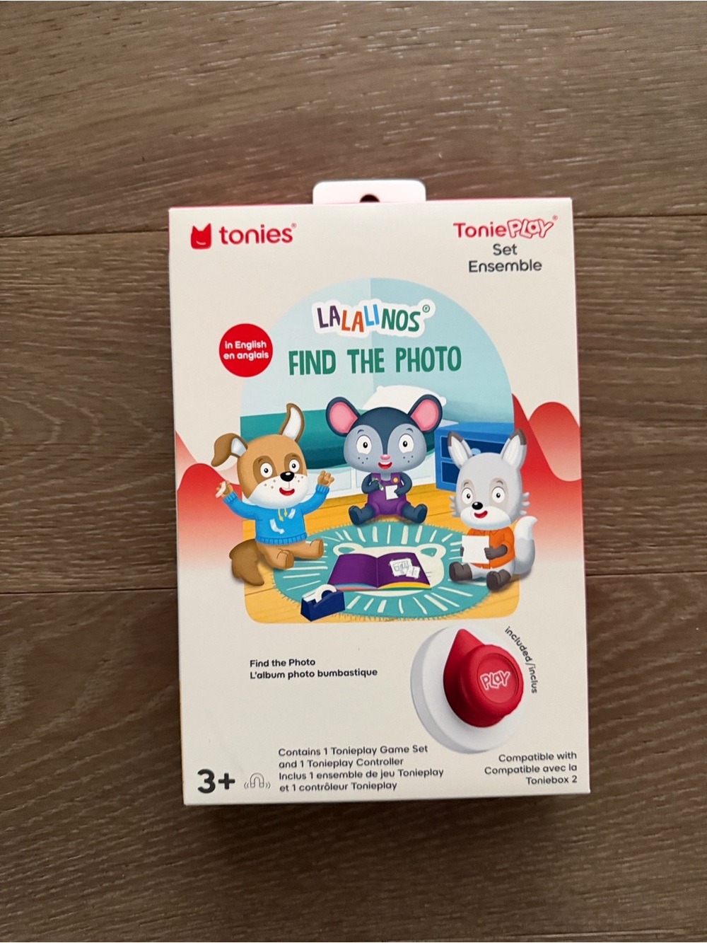 Tonies Tonieplay Lalalinos: Find the Photo Game. NWT.